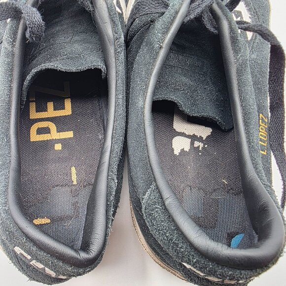 Converse Louie Lopez Pro Ox Mens Size 12 Black White Skateboarding Shoes Casual - Picture 5 of 14